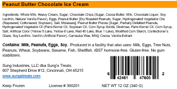 Peanut Butter Chocolate, 2 Pints