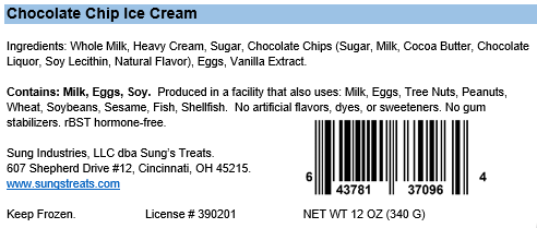 Chocolate Chip, 2 Pints